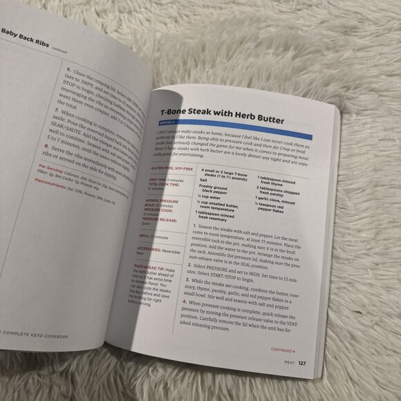 Ninja Foodi Pressure Cooker: Complete Keto Cookbook : 75 Recipes for a Healthy, - Picture 6 of 9
